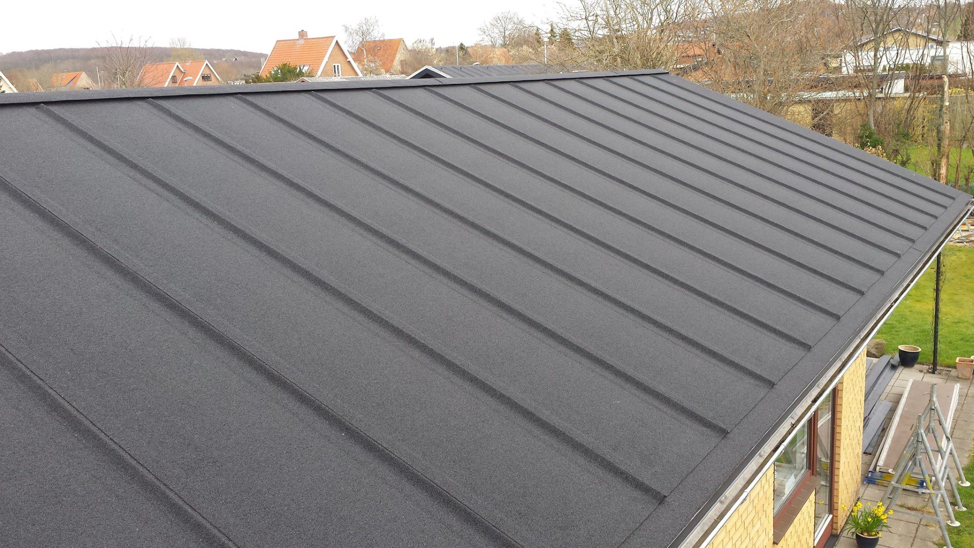 tag med tagpap i Køge