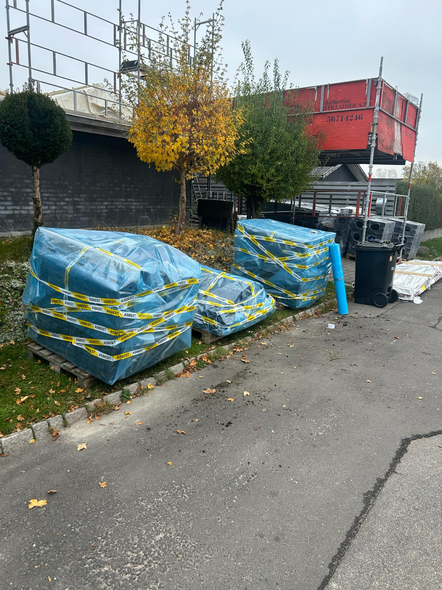 Materialer til udskiftning af asbesttag