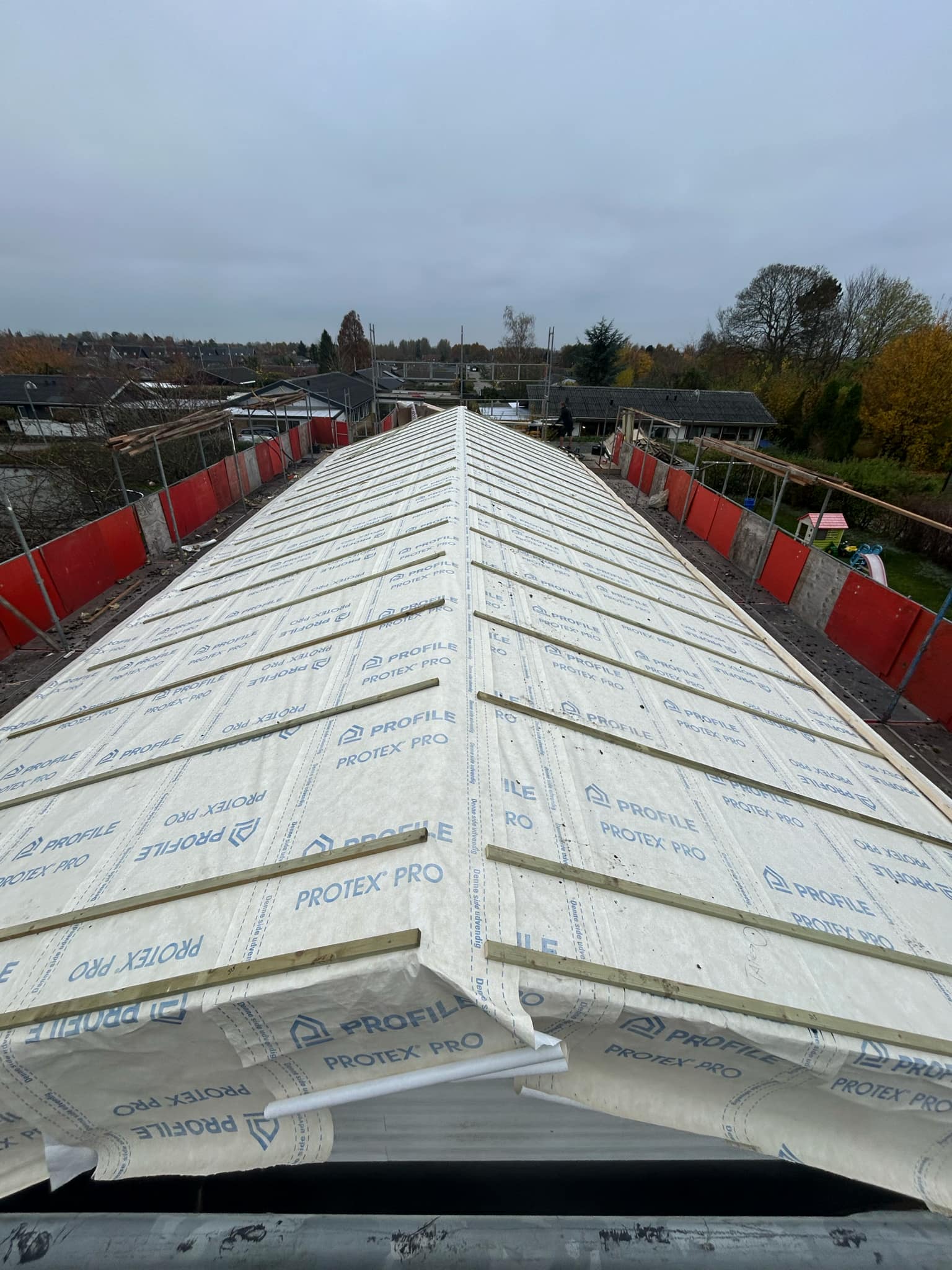 Klargøring af eternittag